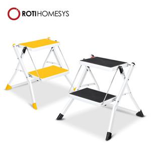 로티홈시스 접이식 A형 안전 발판 사다리 2단