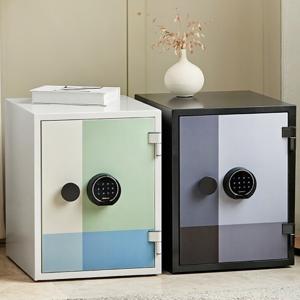 (설치배송)디프로매트금고 NEW 580CB 큐브 터치스크린 내화금고 사무용 가정용 서랍1 선반2 경보기장착