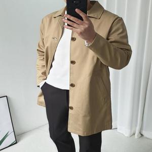 [쿼터]남자 봄 맥코트 싱글 자켓