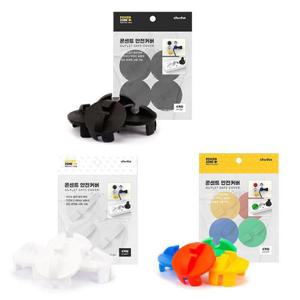 파워존 멀리탭 콘센트 안전캡 커버 4개입 WFK4BXH