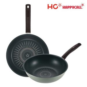 [HAPPYCALL] HC해피콜 버던트 티타늄 IH 프라이팬 2종C(28+28궁)