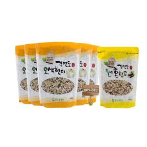 김연도 오색현미 500g 10봉 + 웰빙혼합10곡  300g 1봉