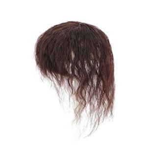 인모 여성 남성 웨이브 부분가발 정수리 커버 가발 WFL7LPO