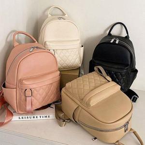 여성백팩 베이직 퀼팅 여자 미니 백팩 데일리 학생 회사원 가방 여자편한가방 HWFFFN8B