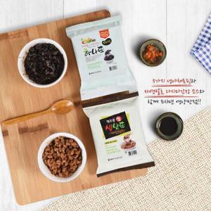 [으뜸] 혼합C 제주콩생낫또 53g x 30팩 +검정약콩 하나또 53g x 30팩(총60팩)