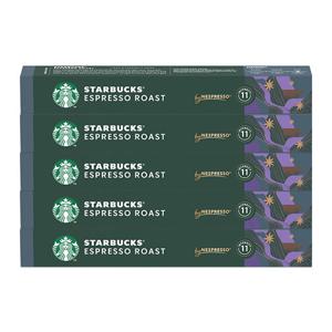 [스타벅스] 네스프레소 에스프레소 로스트 50캡슐(10캡슐x5개)