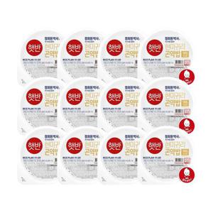 [CJ] 햇반 라이스플랜 현미귀리곤약밥 150g x12개