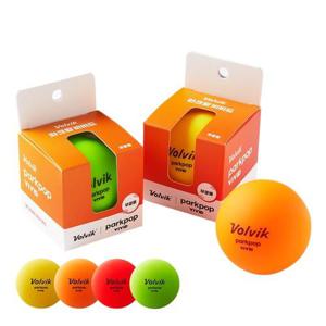 볼빅 파크골프공 협회인증 파크팝 3피스 칼라 무광 파크골프볼 정품