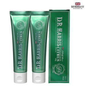 영국왕실 납품 브랜드 디알해리스 프로바이오틱스 잇몸케어 치약 120g 2개 시트러스향