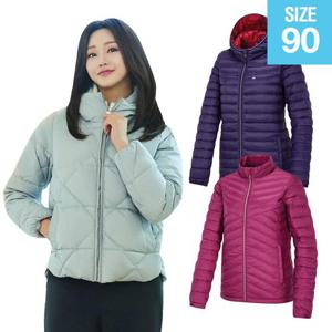 [콜핑]콜핑 여성 겨울 90 특정사이즈 등산 경량 패딩 자켓 균일가 6종