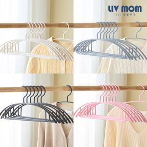 [50P+50P/총100개]리브맘 어깨뿔방지 베이직 니트옷걸이 4color