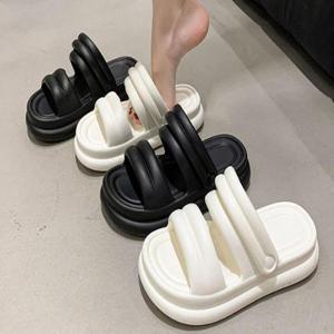 [오노마] ONM 여성 여름 샌들 통굽 슬리퍼 경량소재 실외화 2컬러