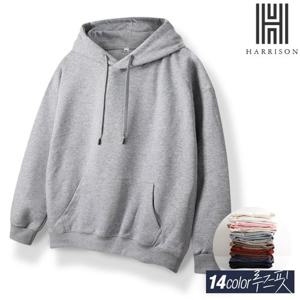 [해리슨] 14컬러 기본 무지 후드티 DFC1083