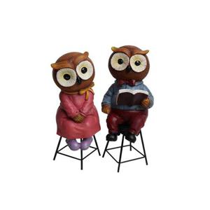 [박씨상방] 다정한 연인 부엉이 인형 장식품