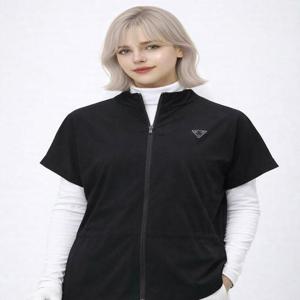 [데니스골프][DENNIS] 여성)프리핏 드랍 반팔 베스트_NAQMLVT264