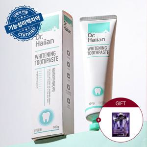 [치아미백] 닥터하이얀 식약처인증 기능성 화이트닝 치약 100g
