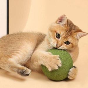 고양이 신선한 캣닢볼 15cm 1P 공놀이 흥미유발 사냥 WFIK4U2