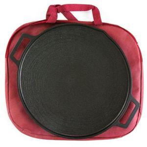 주철그리들가방 블랙 36cm 그리들팬 가방 전용 퀸센스 불판 캠핑