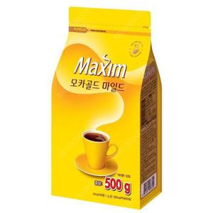 [맥심]동서 맥심 모카골드 500g 리필용 블랙 알커피 (12534774)