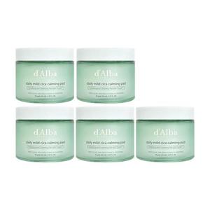 [달바]달바 데일리 마일드 시카 카밍 패드 50매 165ml 5개