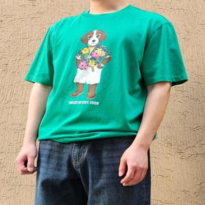 헤지스 남성 [HAZZYS HARRY] 타히티 해리 그래픽 티셔츠  (HZTS5B755E2)