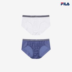 [휠라 언더웨어][휠라] 체크JQ 데님밴드 여성 드로즈 2종 택 (FI4DRF2652F_2SKU)