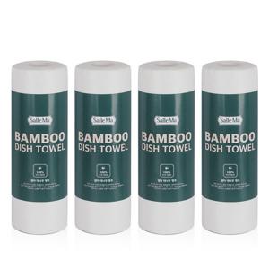 [샐마] 꼼디맘 100%대나무 빨아쓰는 행주 4롤(총200매)