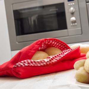 [모나코올리브]전자레인지 간편 다용도 찜 파우치