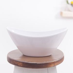 아크릴 플라스틱 도자기 수반 타원 25x9cm 조화꽃 전용 인테리어 화분 장식 소품 원예 용품 가드닝