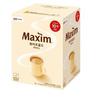 갤러리아_동서 맥심 화이트골드 커피믹스 220T