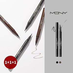 [1+1+1] 워터프루프 타투 펜 아이라이너 2컬러 블랙/브라운