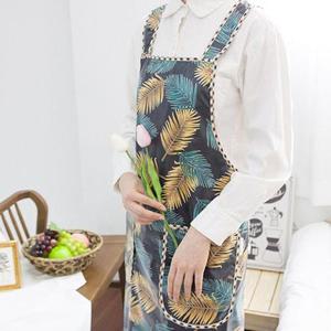 [QN8808ZB]예쁜 방수앞치마 미술학원 방수코팅 앞치마