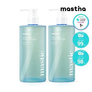 [본사공식] 매스티나 화이트매스틱 블레미쉬 바디워시 400ml 2개