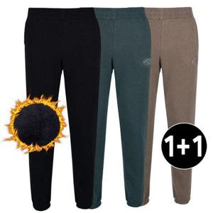 [미루나무]남성 겨울 양모 부드러운 기모 조거 팬츠 트레이닝바지 작업복 바지 하의