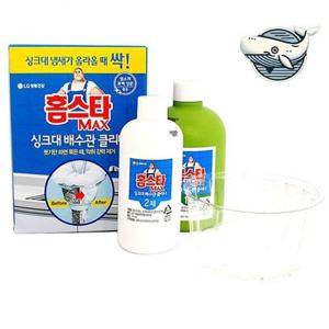 배수구청소클리너 홈스타 싱크대 배수관 악취 제거 클리너 주방 욕실 세탁기 청소 화장실청소 HWFH8GB4