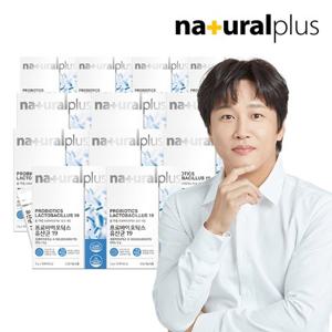 [내츄럴플러스] 프로바이오틱스 유산균19 30포 12박스(12개월분) + 쇼핑백 / 신바이오틱스 프락토올리고당
