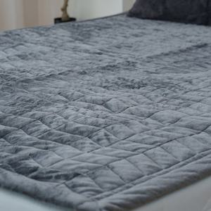 (슈퍼싱글) 5mm 라셀 밍크 극세사 겨울 침대패드 110x200