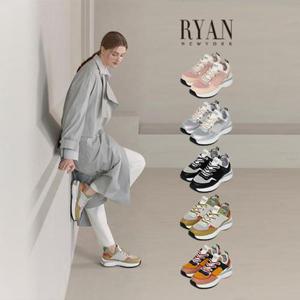 [리안뉴욕][유난희의 선택10/1810/31간 혜택]리안뉴욕 여성 소가죽 글로리 스니커즈