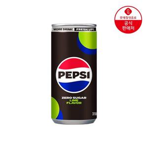 롯데칠성 펩시 제로슈거 라임향  310ml x 24개