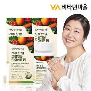 비타민마을 하루 한알 그린채움 식이섬유 정 90정 x 3박스 (총9개월분)