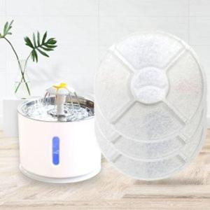 애완용품 꽃 펫정수기 리필필터 4개입 고양이정수기 식기