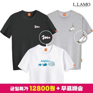 [엘라모] 남녀공용 반팔티셔츠 12,800원 균일가 모음전