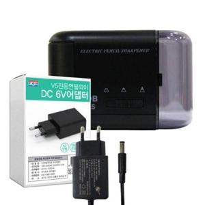 FOB V5 전동 연필깎이 + DC 6V 어댑터 (WDDB3F8)