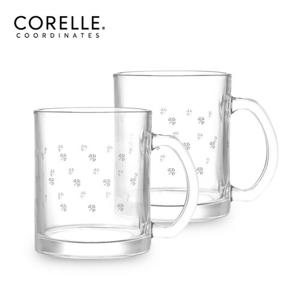 코렐코디 리틀클로버 유리머그 2P 세트