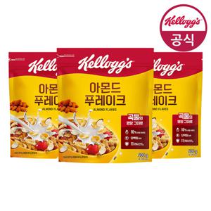 켈로그 시리얼 아몬드 푸레이크 600g x 3개