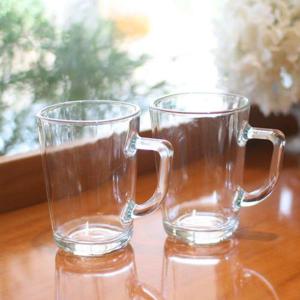 갤러리아_2개세트 글라스락 홈카페 머그컵 375ml 내열 강화유리 물컵