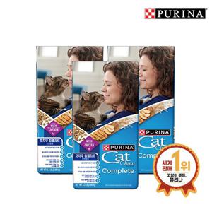 [퓨리나] 캣차우 컴플리트 2.86kg 3개 / 고양이사료