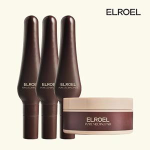 [최신상] 엘로엘 포어 클리어링 모공관리 팩 기본구성 (팩3개+패드1개)