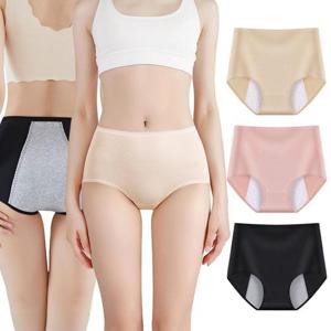 [미미캐츠]미미캐츠 빅사이즈 105120 까지 하이웨스트 면스판 여성 위생팬티 P-3133