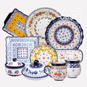 ★균일가전!★프라카 폴란드풍 도자기 테이블웨어 모음 / 항아리머그 프릴접시 外